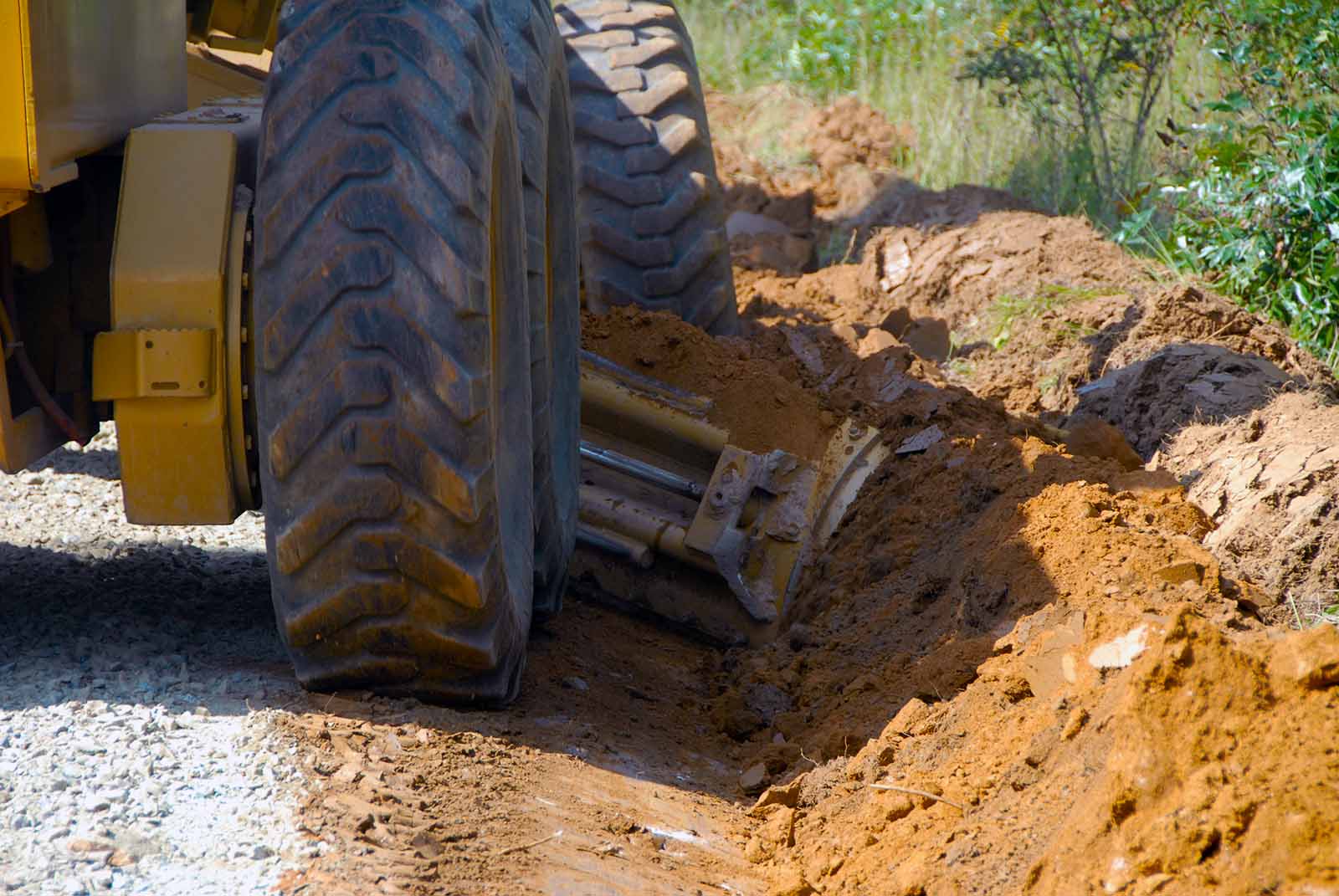 Grading & Excavating Services • Rector's Grading Service